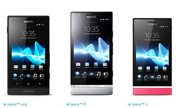 Sony expands Xperia series with three new handsets
