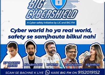 BIG FM partnered with ScamCheckIndia to fight cyber crime through their latest campaign ‘BIG Cybershield’