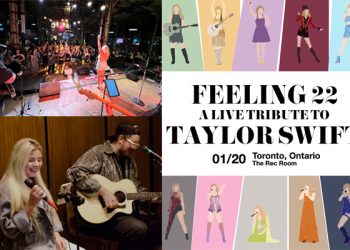 Taylor Swift tribute show returns to toronto for 3rd Year : 35 songs By 7 artists!